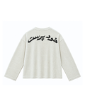 Khud Parast Off-White Oversized Waffle Tee