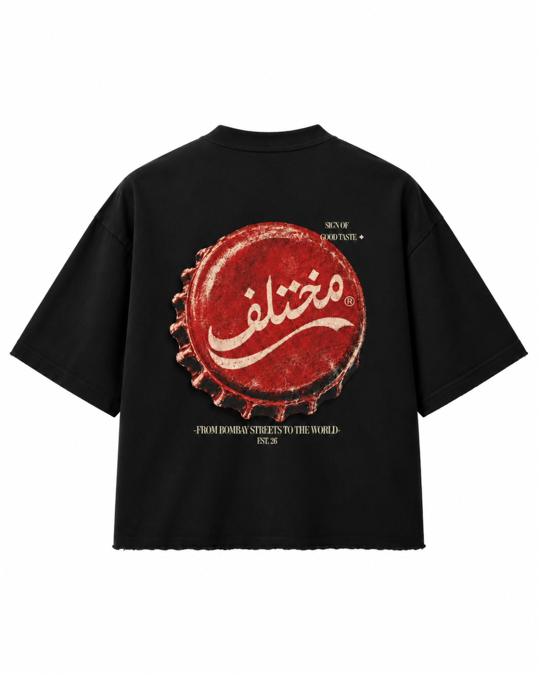 "Mukhtalif" Cropped Tee