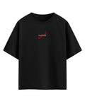 Black Oversized T-shirt Front Design
