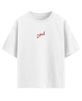 White Oversized T-shirt Front Design